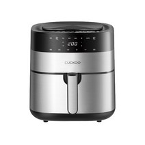 쿠쿠 CAF-G0610TB 5.5L 대용량 에어프라이어 튀김기 실버블랙, 상세페이지 참조