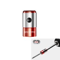 와이지알씨 자화기 레드 자석링 마그네틱 드라이버 드릴 비트, 1개