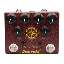 DemonFX 수제 클론 클론센타우르 골드 전문 오버드라이브 기타 효과 페달