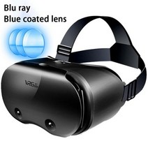 VR 블록체인 VR게임VRG Pro X7 안경 5-7 인치 지능형 전화와 호환되는 푸른 빛 눈 보호 가상 현실 헬멧