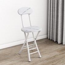 원형 원목 폴딩 발판 식탁 액자 기댈수있는 훈련 학생 무중력의자, T09-색상 화이트안경다리 하얀색 석재 패턴