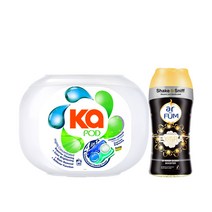 카포드 듀얼코어 4in1 캡슐세탁세제 브라이트닝 30개입+향기부스터 150g, 브라이트닝30개입+엑스트라150g
