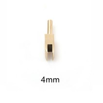 준 공업용 오버록 싱거 자수 가죽 원단 재단기 미싱 재봉틀 전기 철 황동 에지 씰링 및, 4mm 사이드 헤드