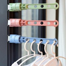 사이드 옷걸이 행거 문큼 베란다 창문 다용도 수납, 색상랜덤