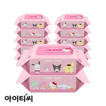 산리오캐릭터즈 미니비데 물티슈30매 12팩, 단일상품_모델명/품번_상세페이지참조