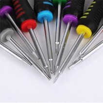 기타 아이폰드라이버세트 드라이버 별나사 일자 십자 너트, 5번 0.8 (주황)