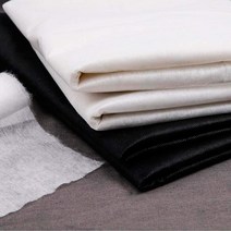 바느질 안감 원단 얇은 부직포 심지 천 핫멜트 접착제 종이 의류, 25g 블랙 5m, 02 25g black 5m