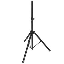 카날스 ST-206 스피커스탠드 고급형 스탠드 메탈재질 2중고리, 블랙 1개