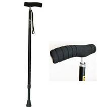 시나노 소프트그립 지팡이 SOFT-GA, 블랙