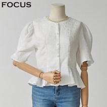 포커스 콩단추퍼프블라우스 FM2D7BL0325