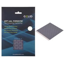 송풍기 강풍 제설작업 GELID GP-EXTREME/ULTIMATE 멀티 사이즈 고성능 열 패드 CPU/GPU 그래픽 카드 마더 보드, 10 15W 120X120, 04 2.0mm