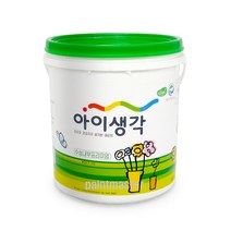 삼화페인트 아이생각 수성내부 프리미엄 친환경페인트 4L 무광, 0066A