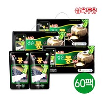 [KT알파쇼핑]★삼육두유★검은콩파우치 두유 190ml x60팩, 60개