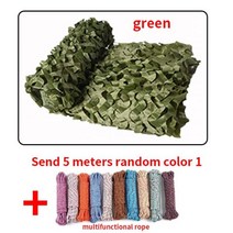 군사 위장 그물 사냥 자동차 텐트 전망대 그늘 흰색 파란색 녹색 검정 베이지 색, 01 Pure green_05 3x4m