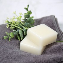 맑을담 모유비누 만들기 키트 diy 재료, 화이트베이스1kg, 핑크클레이20g