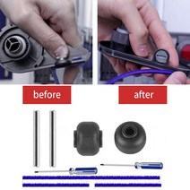 다이슨 V6 V7 V8 V10 v11 진공 청소기 소프트 롤러 헤드 부품 플러시 브러시 스트립 휠 스크루 드라이버, 한개옵션0