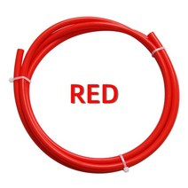FEP PTFE 튜브 ID 0.5 1 2 2.5 3 4 5 6 7 8 10 12 14 16 18 20 mm F46 절연 호스 경질 파이프 3D 프린터 부품 파이프용 600V 1M, [02] Red, [03] ID 2mm x 3mm OD