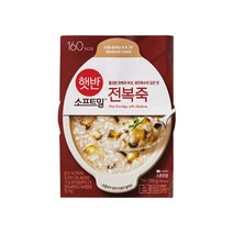 햇반 소프트밀 전복죽 280g(용기형), 1개, 280g