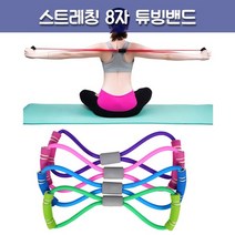 스트레칭 페달기 스트랩 홈트 다리 운동 요가 필라테스 헬스 용품 근력 강화 튜빙밴드, 블루