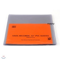 심플리아날로그 레코드 외부 슬리브 PVC재질 30.48cm 25p