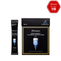 제이엠솔루션 물광 에스오에스 링거 슬리핑 크림 블랙 (30매) / 나이트케어 수분광채 밀착보습, 5개