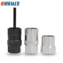 자전거 프리휠 스프로킷 리무버 12 톱니 도로 MTB 후방 허브 톱니바퀴 플라이휠 오버홀 추출기 수선 소켓 너무자전거 수리 공구, 03 C