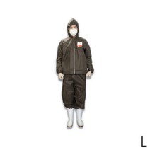 [풀리줄리] 애니세이프 SBW 일회용 방진복 투피스 진회색 L 1P