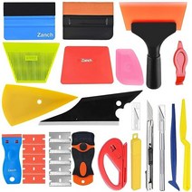 Zanch Window Tint Kit 윈도우 틴트 도구 비닐 랩 키트 자동차 펠트 스퀴지 스퀴지 비닐 도구용 포장 설치 필름 틴팅, 1개