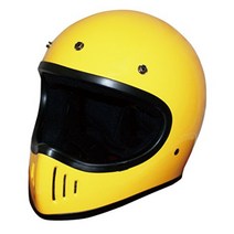 댐 트랙스 (DAMMTRAX) 오토바이 헬멧 풀 페이스 블레스트, 옐로우