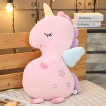 유니콘 몰랑이인형 몰랑쿠션 큰유니콘 인형, 핑크_50cm