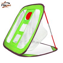 Fliegen 골프 치핑 연습망 세트 스윙연습장 실내외 골프그물망, 그린GP-GRN