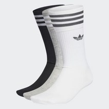 아디다스 솔리드 크루삭 Originals - White / Medium Grey Heather / Black, 2729