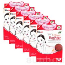 스킨애 콜라겐 아이패치 (겔타입)/눈가/아이/입가/팔자/주름/눈밑꺼짐/패치/관리/보습/식물성/콜라겐/비타민A/비타민E/수분공급, 1개입, 6개