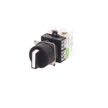 [카콘] K Series 22파이 3단 원형 단레버 셀렉터 스위치 K22-51K 24VDC, 1개