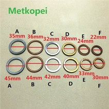 10 pcs 오토바이 액세서리 배기 파이프 가스켓 배기 포트 고정 링 야마하 스즈키 혼다 125cc 100cc 90cc 150cc, C10개