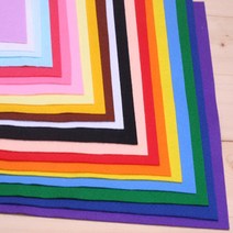 [펠트친구] 펠트지(무수지) 30X45cm/ 유수지 무수지 무늬펠트 보풀방지 부직포 원단, 연보라