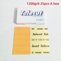 KOVAX-1 오픈 4 포인트 연마 종이 자동차 페인트 먼지 부분 오점 미세 연삭 마작 블록 800/1200 그릿, 05 1200 grit 25pcs