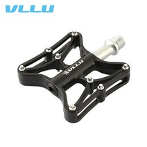 블루 알루미늄 크로몰리엑슬 평페달 VLLU AL62, 단품