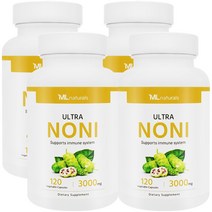 마이라이프 내추럴스 노니 3000mg, 120정, 4병