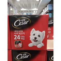 시저 애견사료 / 소고기 100G X 24캔 코스트코