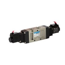 KCC 공압솔레노이드밸브(5포트) KS530D-220V(더블)