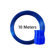 LeoPlas-1.75mm 10 및 20 m 투명 PETG 필라멘트 샘플 3D 프린터 펜소모품 인쇄 용품 플라스틱 소재, 13 Clear Navy Blue 10m