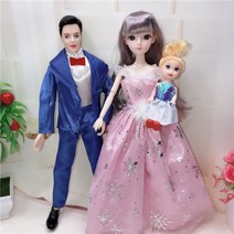 바비인형 홈 분장 오버사이즈 몰드 대형 옷걸이 행거 치마 잠옷 라이크 숏 프린세스 빅 4725726307, 핑크치마K2_블루프린스-B611관절커플젖병봉심플포장