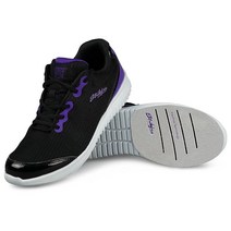 KR Strikeforce 여성용 모던 볼링화, Black/Purple