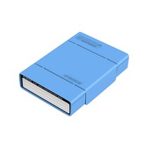 오리코 PHP-35 하드보관함 3.5인치전용 친환경 소재 편리한 보관, 블루