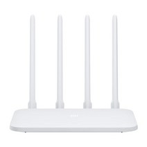 원래 xiaomi mi wifi 라우터 4c roteador 앱 제어 64 ram 802.11 bgn 2.4g 300mbps 4 안테나 무선 라우터 리피터, 원래 미국 플러그, 하얀