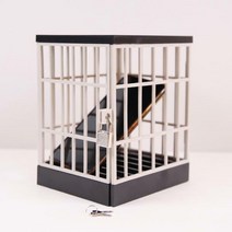 철창 금욕 잠금 상자 금고 핸드폰 스마트폰 중독예방
