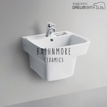 CL-350D/CL350D/세면기/세면대/언더볼/탑볼형/평면붙임형/대림바스/대림세면기/원홀/쓰리홀/부속일체/부속포함, CL-350대림정품수동폽업-S트랩
