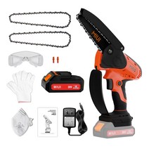 MIUI 6인치 무브러시 전기톱 가정용 DIY 공작 및 나무 패밍과 식물 가지치기에 용이하며 휴대성이 좋아 손쉽게 사용 가능합니다!, BLDCM V9
