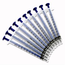 구리스주입기 구리스건 오일 에어공구 작은 동물 피더에 대 한 20pcs 1ml 플라스틱 일회용 인젝터 주사기 접착제 애플리케이터 측정 바늘 없음